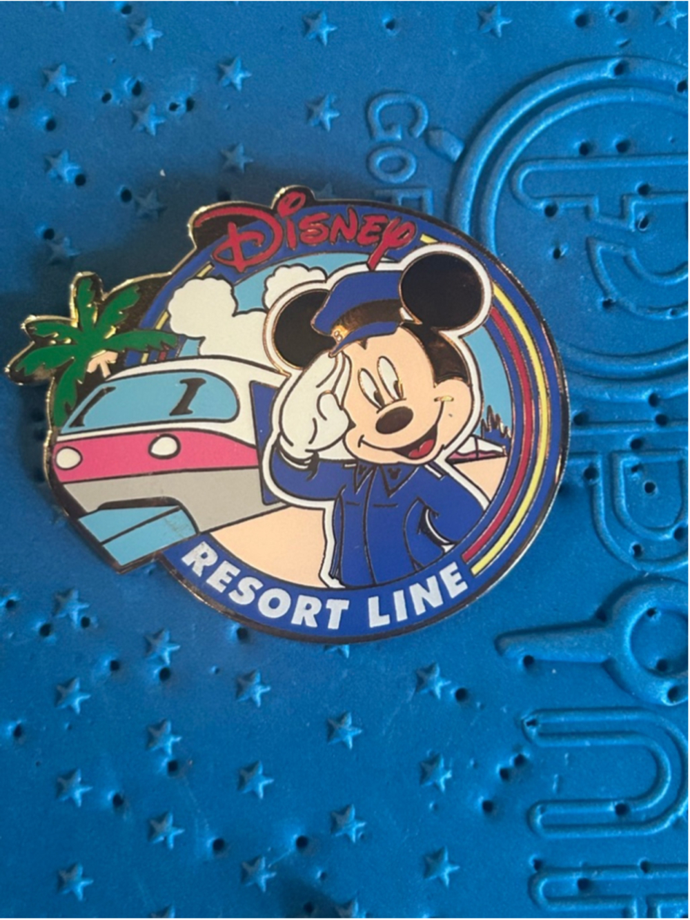 Disney Resort Line Monorail Mickey pin